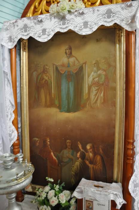 Porplišča. Orthodox church of the Transfiguration