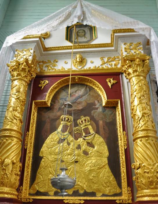 Porplišča. Orthodox church of the Transfiguration