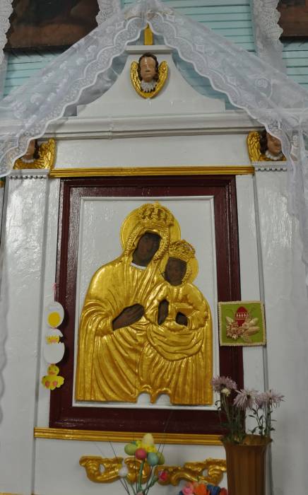 Porplišča. Orthodox church of the Transfiguration