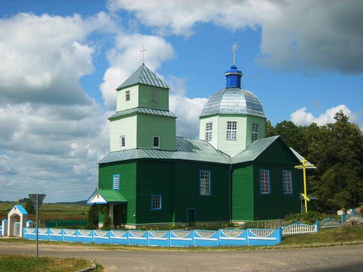 Porplišča. Orthodox church of the Transfiguration