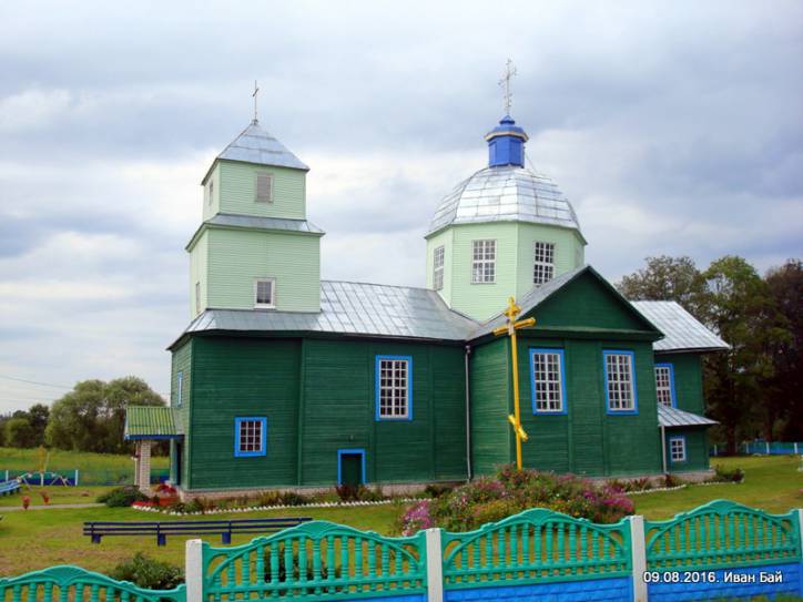 Porplišča. Orthodox church of the Transfiguration
