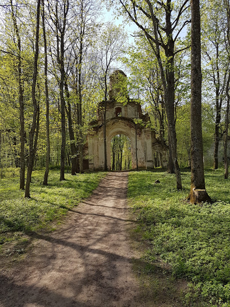  - Сядзібна-паркавы ансамбль Дамейкаў. 