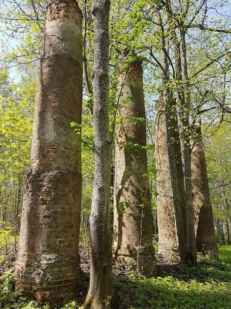 - Сядзібна-паркавы ансамбль Дамейкаў. 