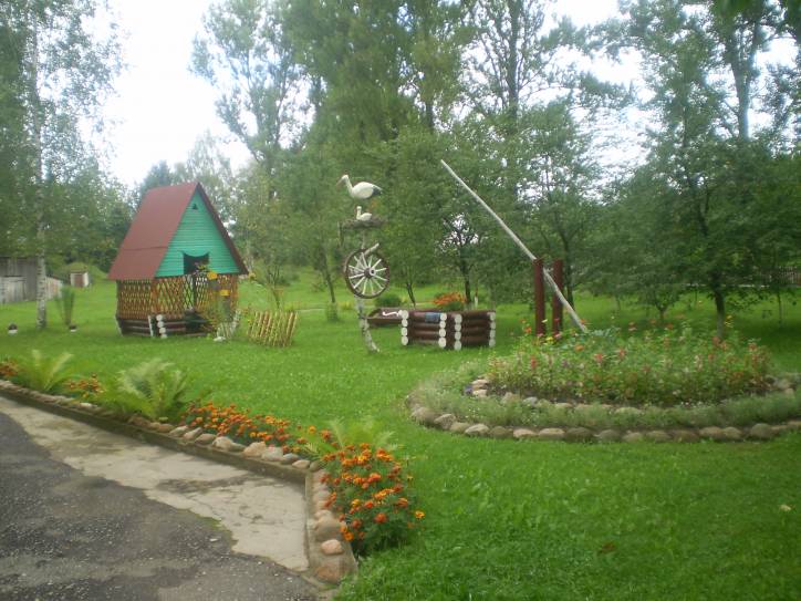 Vaŭkałata. In the village