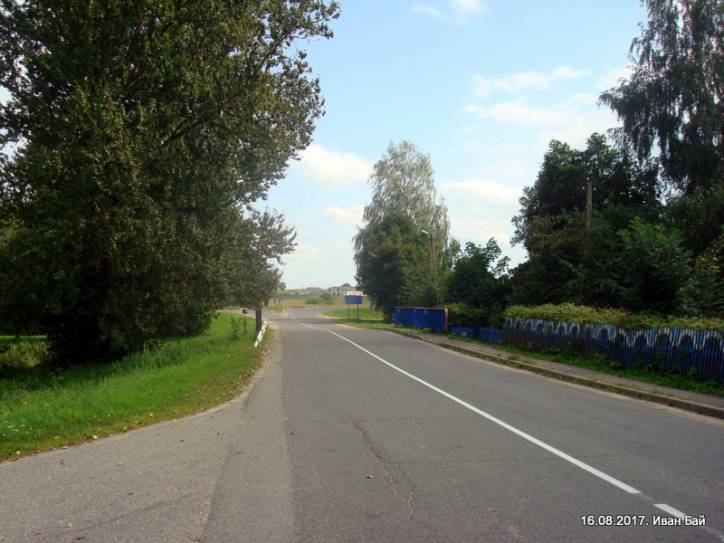 Vaŭkałata. In the village