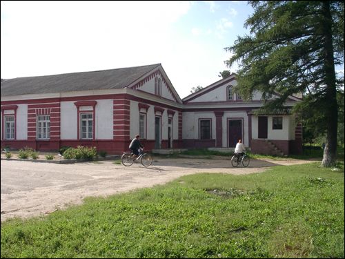  - Manor of Oskierko. The manor house. Fragment