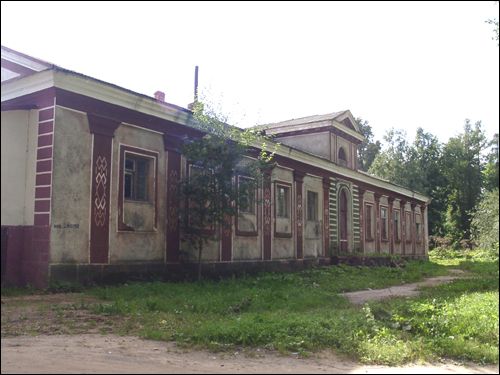 - Manor of Oskierko. The manor house. Fragment