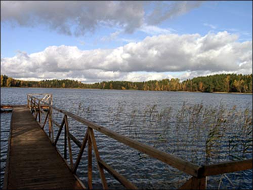 Baravoje.  House of forester