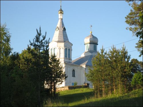 Бушики (Залесье Церковное). Церковь Покрова Пресвятой Богородицы