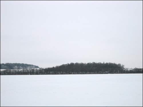  - Пейзажи . Возера Белае (зіма 2005)