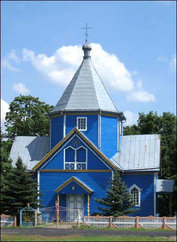 Budča.  Orthodox church of the Transfiguration