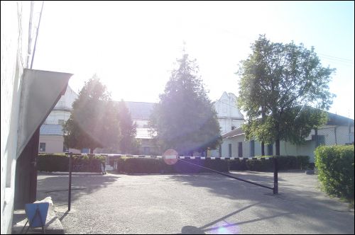  - Monaster Bazylanów. Dawniej klasztor bazylianów; jego smętne pozostałości i przesycone krwią i cierpieniem mury. Teraz więzienie. Widok od frontu, 05 2008