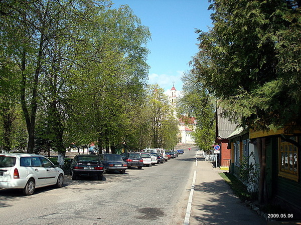Глыбокае. Вуліцы гораду 