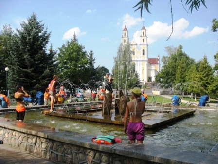 Глыбокае. Вуліцы гораду 