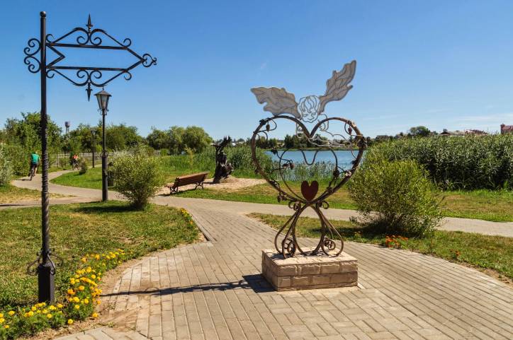 Глыбокае. Вуліцы гораду 