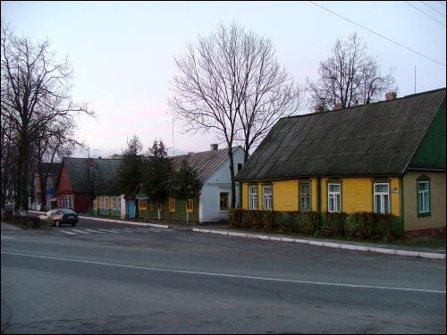 Глыбокае. Вуліцы гораду 