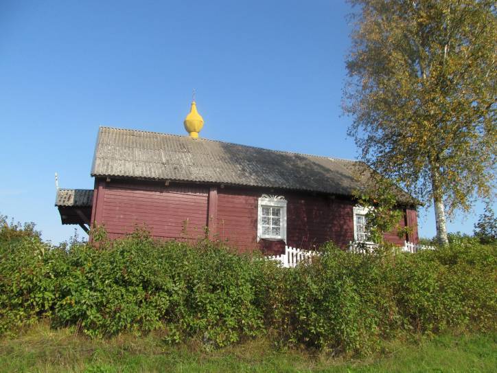Łastavičy. Orthodox church of Old Believers 