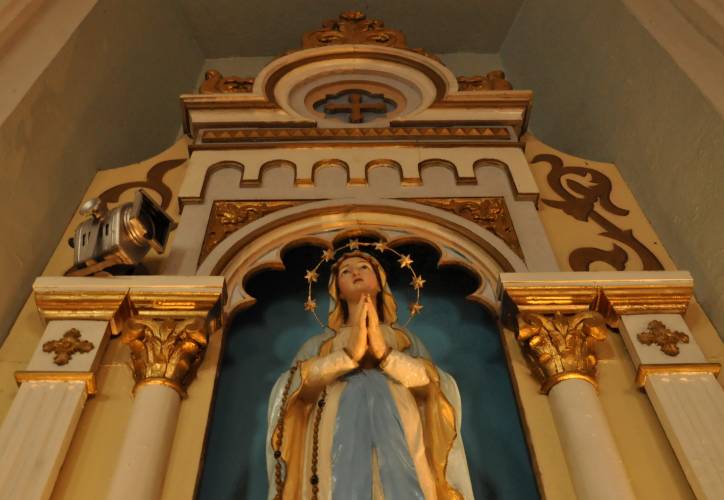 Mosar. Catholic church of St. Anne