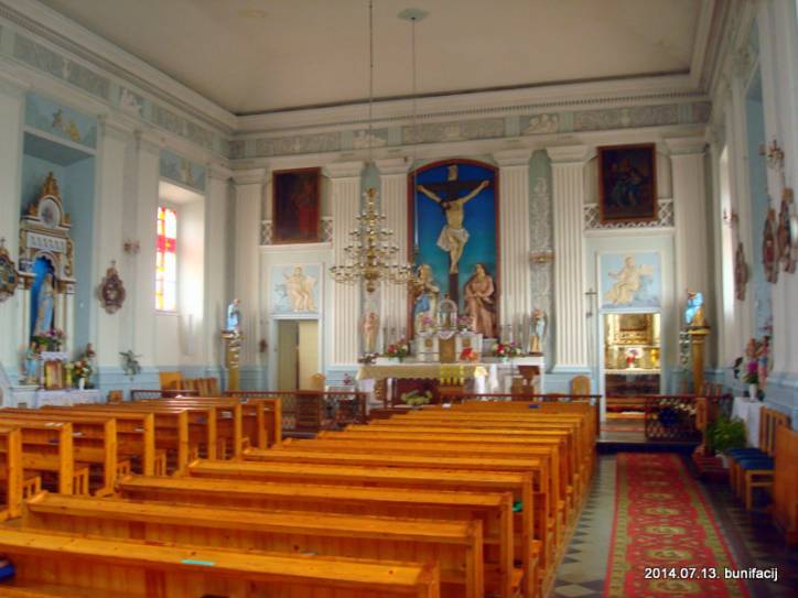Mosar. Catholic church of St. Anne