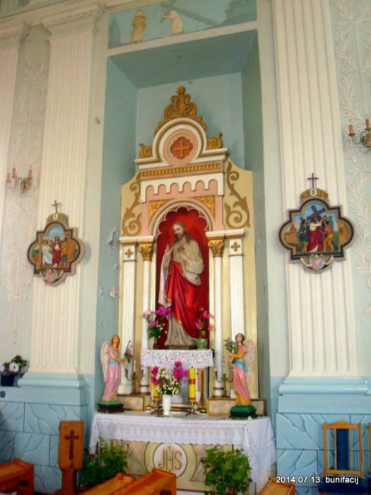 Mosar. Catholic church of St. Anne