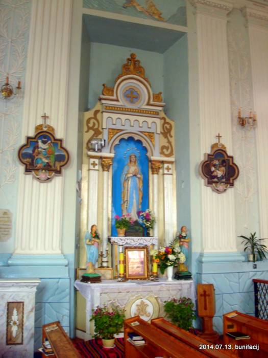 Mosar. Catholic church of St. Anne