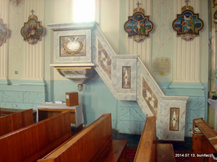 Mosar. Catholic church of St. Anne