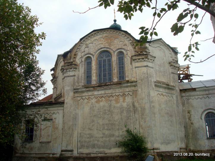  - Orthodox church of the Assumption. Side facade, fragment