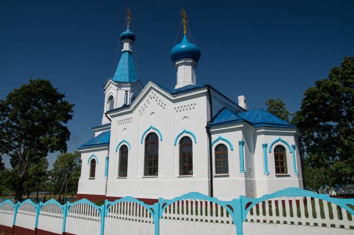 Prazaroki. Orthodox church of St. Peter and St. Paul