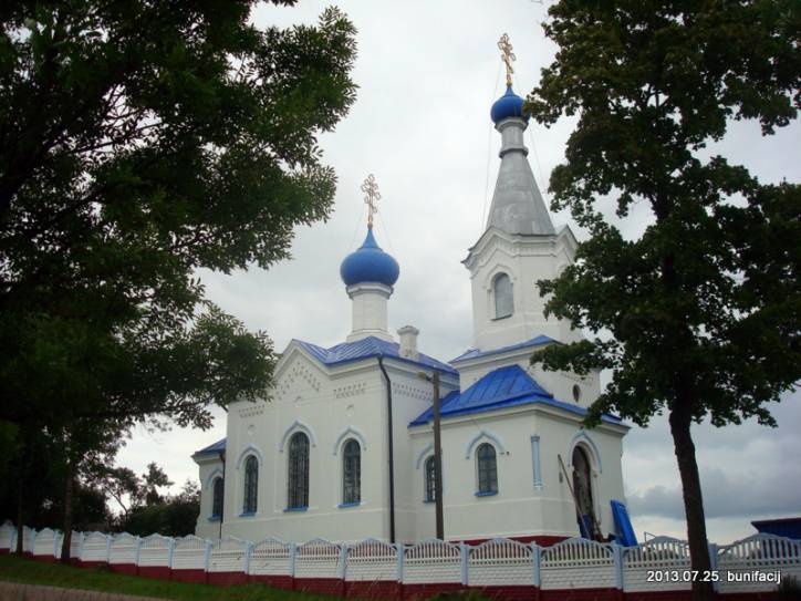 Prazaroki. Orthodox church of St. Peter and St. Paul