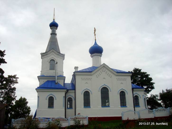 Prazaroki. Orthodox church of St. Peter and St. Paul