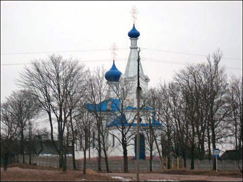 Prazaroki. Orthodox church of St. Peter and St. Paul