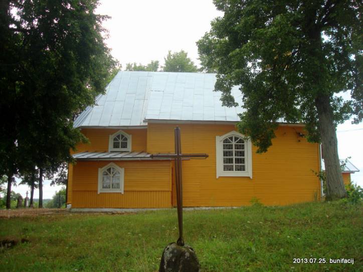  - Catholic church of St. Jan the Baptist. Side view