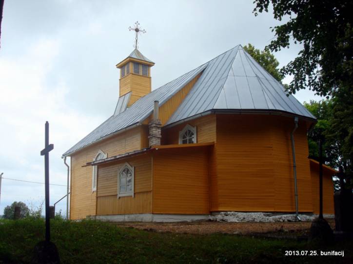  - Catholic church of St. Jan the Baptist. View at the apse