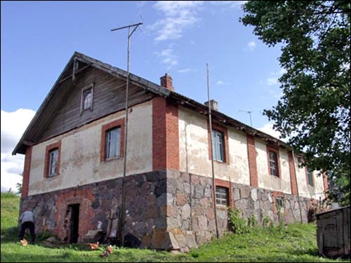 Залессе (Двор). Сядзібна-паркавы ансамбль Мольляў