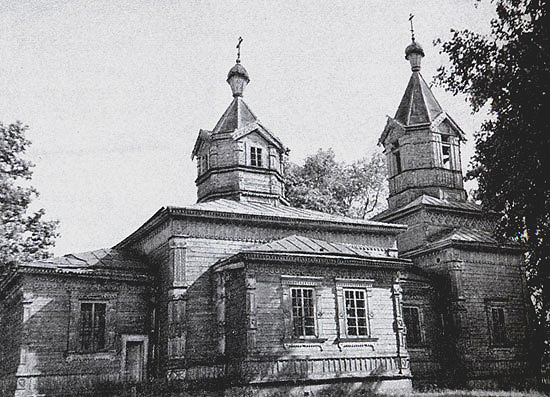 Chatyničy.  Orthodox church of the Assumption