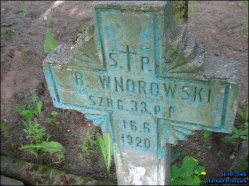 - Кладбище польское военное времен войны 1920 г.. 