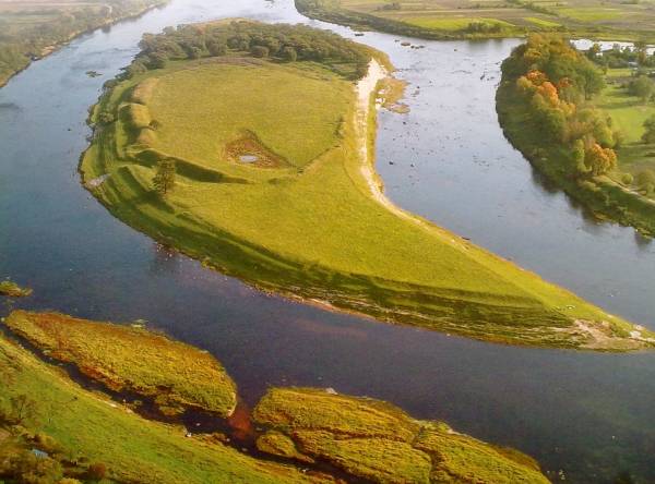 Dzisna |  Site of ancient castle . 