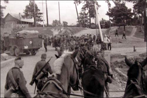  - Town photos from WWII period . 