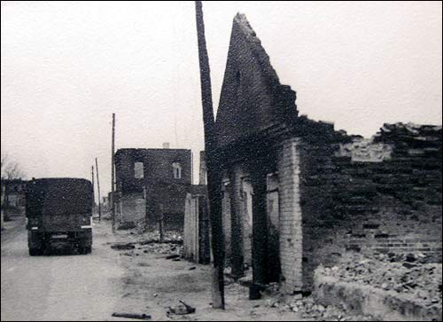  - Town photos from WWII period . 