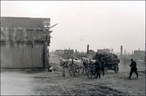  - Town photos from WWII period . 