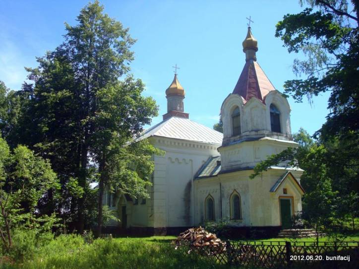 Hryharavičy. Orthodox church of St. Peter and St. Paul