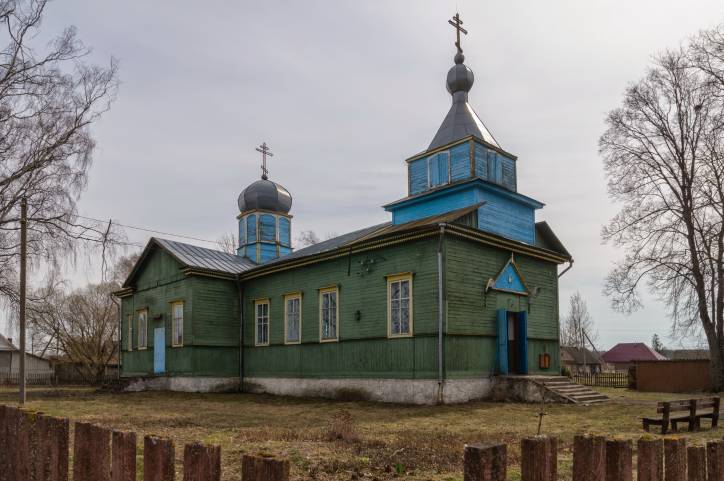 Pierabroddzie. Orthodox church of Saint George