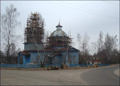 Khokhlovka. Orthodox church of the Protection of the Holy Virgin