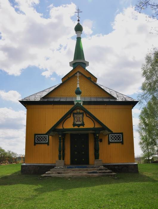 Asinaharadok. Orthodox church of the Protection of the Holy Virgin