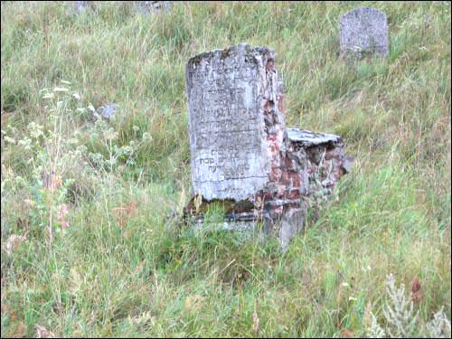 Duniłowicze. Cmentarz żydowski