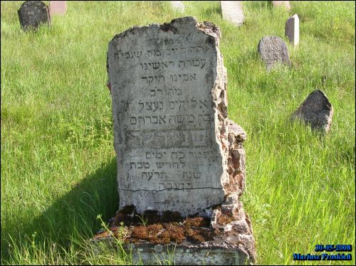  - cemetery Jewish. 