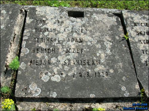 Duniłowicze. Cmentarz żołnierzy polskich poległych podczas wojny 1920 r.