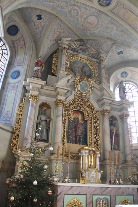 Komaje. Kościół Św. Jana Chrzciciela