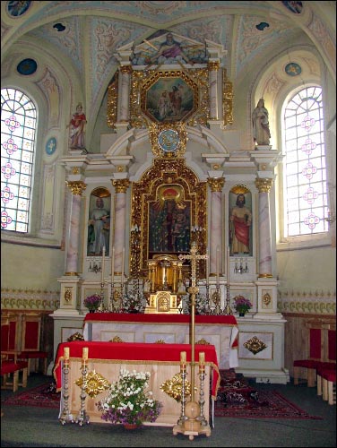 Komaje. Kościół Św. Jana Chrzciciela