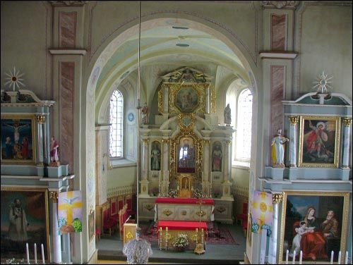 Komaje. Kościół Św. Jana Chrzciciela